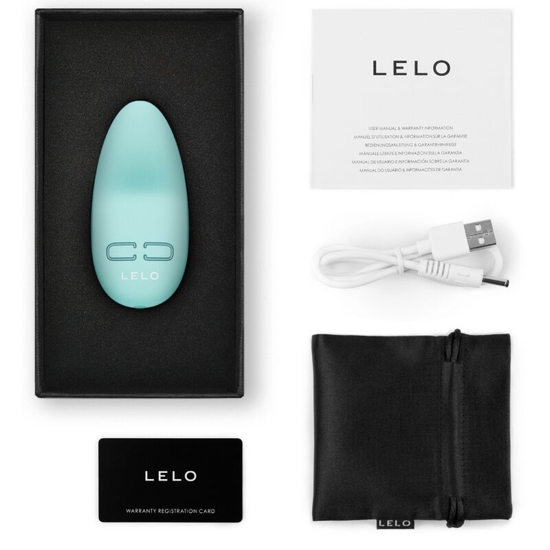 LELO - LILY 3 PERSONLIG MASSASJEAPPARAT - AQUA GRØNN