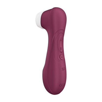 SATISFYER - PRO 2 GENERASJON 3 FLYTENDE LUFTTEKNOLOGI VINRØD