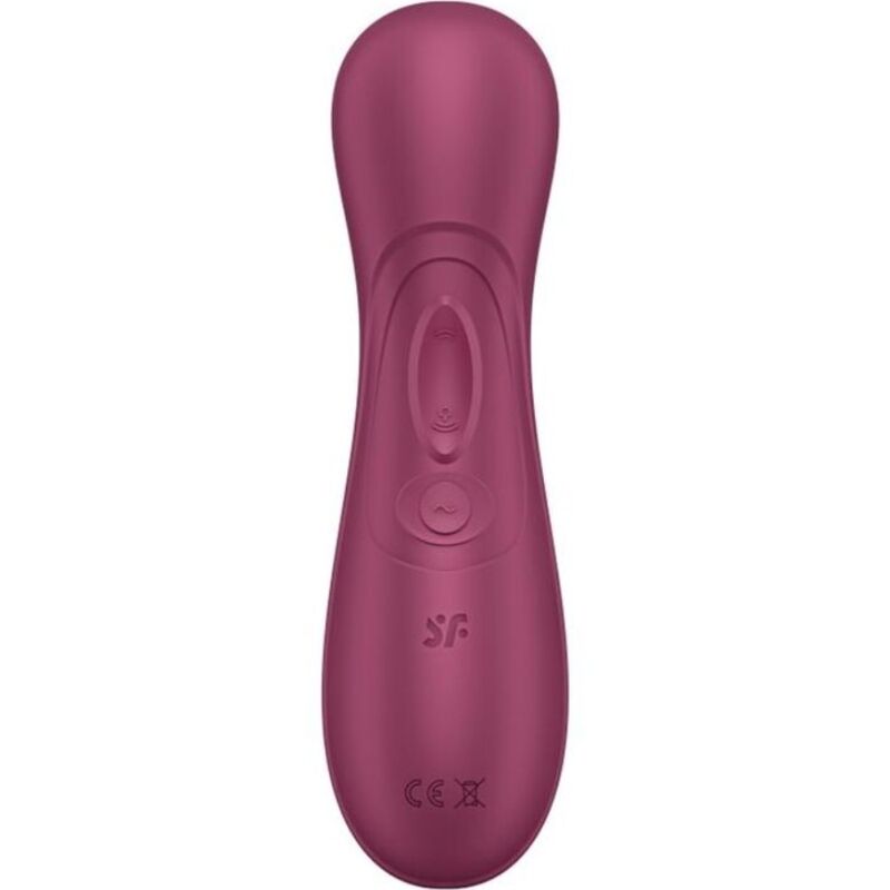SATISFYER - PRO 2 GENERASJON 3 FLYTENDE LUFTTEKNOLOGI VINRØD