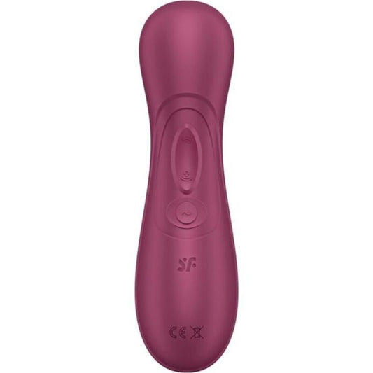 SATISFYER - PRO 2 GENERASJON 3 FLYTENDE LUFTTEKNOLOGI VINRØD