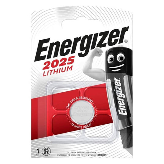 ENERGIZER - BATTERI LITIUMKNAPP CR2025 3V 1 ENHET