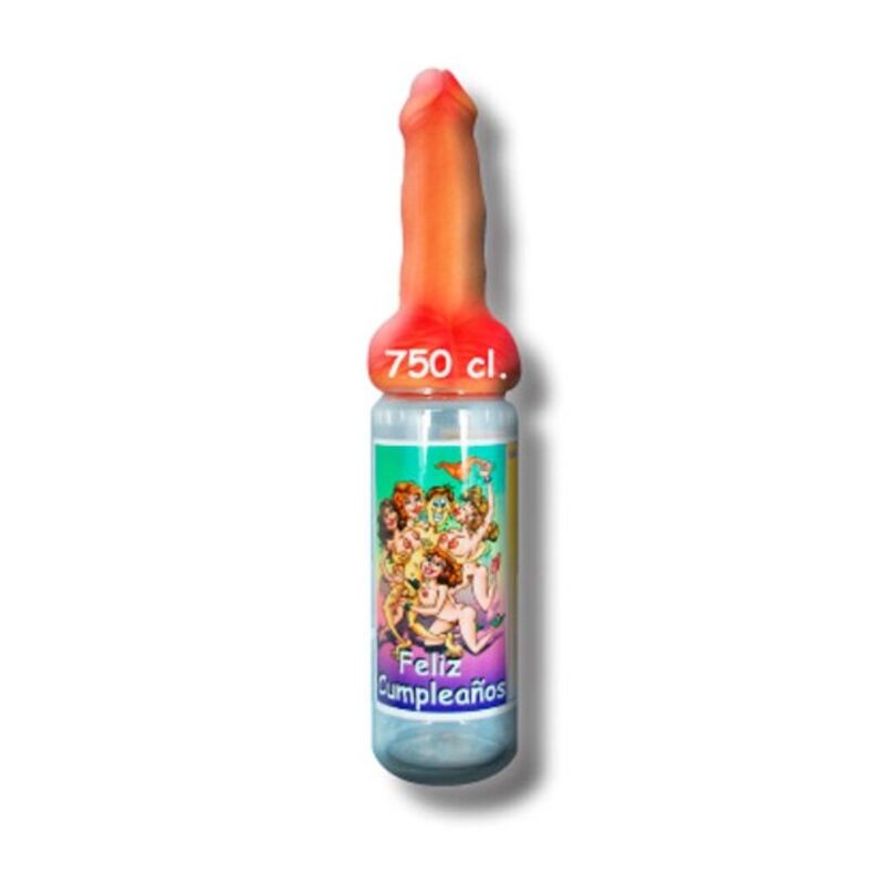 DIABLO PICANTE - PENIS-MATEFLASKE FØDSELSDAGSKJØTT 750 ML