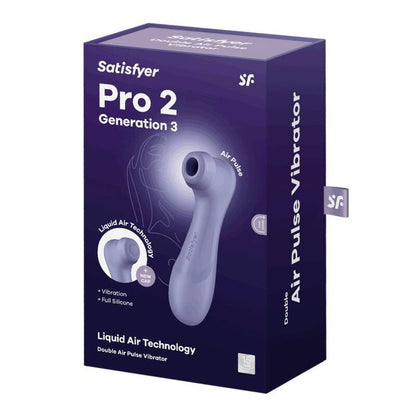 SATISFYER - PRO 2 GENERASJON 3 FLYTENDE LUFTTEKNOLOGI LILA