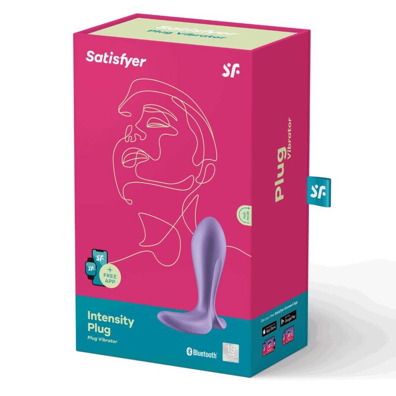 SATISFYER - INTENSITETSPLUGG LILLA