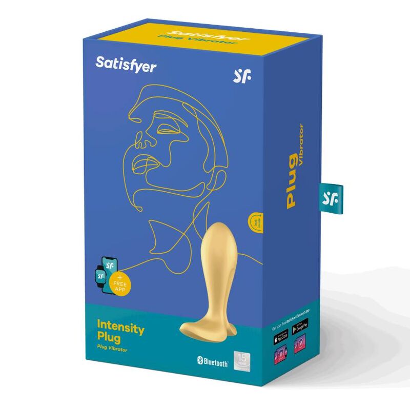 SATISFYER - INTENSITETSPLUGG GULL
