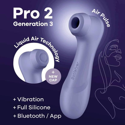 SATISFYER - PRO 2 GENERACIÓN 3 LILAC BLUETOOTH &amp; APP