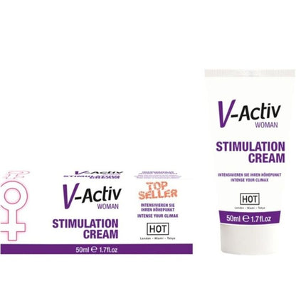 HOT - V-ACTIV STIMULERINGSKREM KVINNE 50ML
