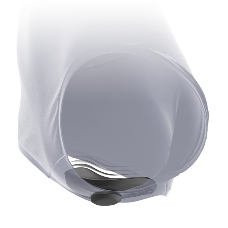 BLACK&amp;SILVER - PRESTON OPLADBAR SILIKONVIBRATOR TRUSE SVART