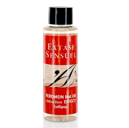 EXTASE SENSUAL - VARMEFFEKT MASSASJEOLJE MED PIRULET-FEROMONER 100 ML