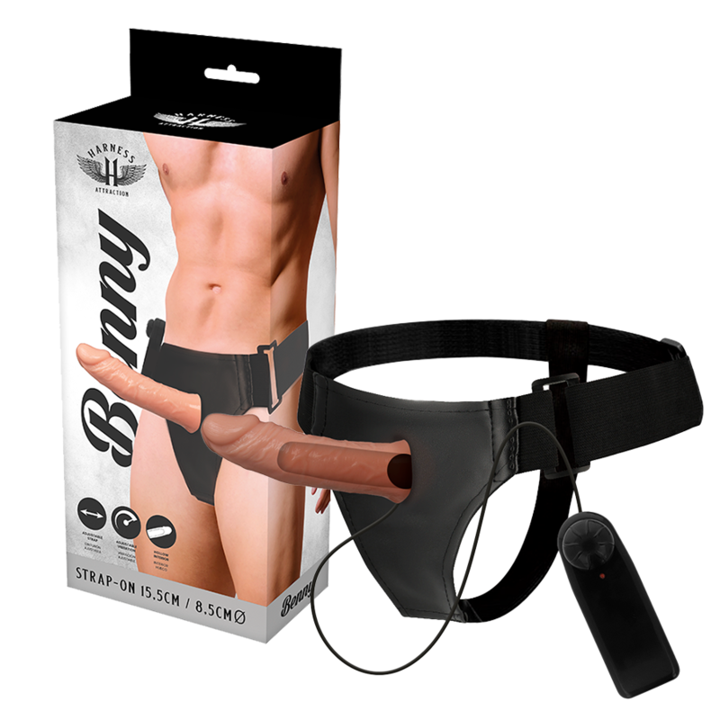SELEATTRAKSJON - RNES HULL BENNY MED VIBRATOR 15 CM -O- 4,5 CM