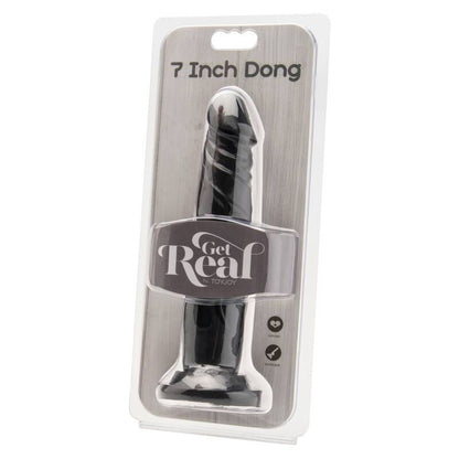 GET REAL - DONG 18 CM SVART