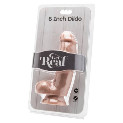 BLI VIRKELIG - DILDO 12 CM MED BALLER HUD