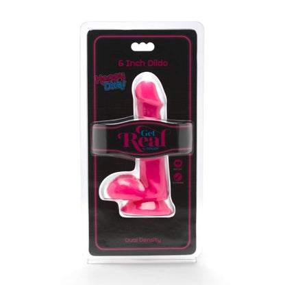 GET REAL - HAPPY DICKS DILDO 12 CM BALLER ROSA