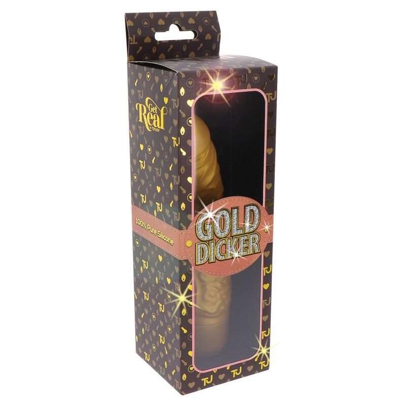 GET REAL - GOLD DICKER ORIGINAL VIBRATOR GULL