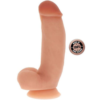 GET REAL - SILIKON DILDO 18 CM MED BALLER I HUD