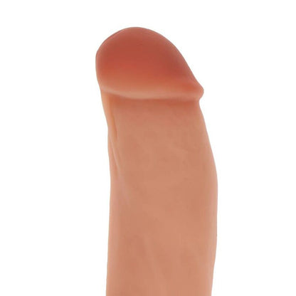 GET REAL - SILIKON DILDO 18 CM MED BALLER I HUD