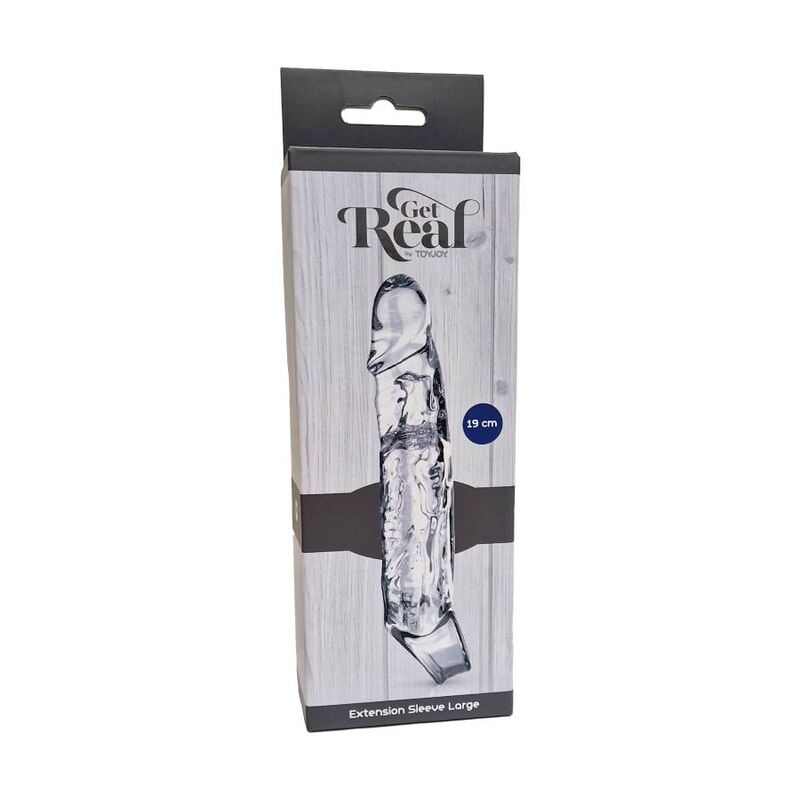 GET REAL - FORLENGELSE LANG 19 CM TRANSPARENT