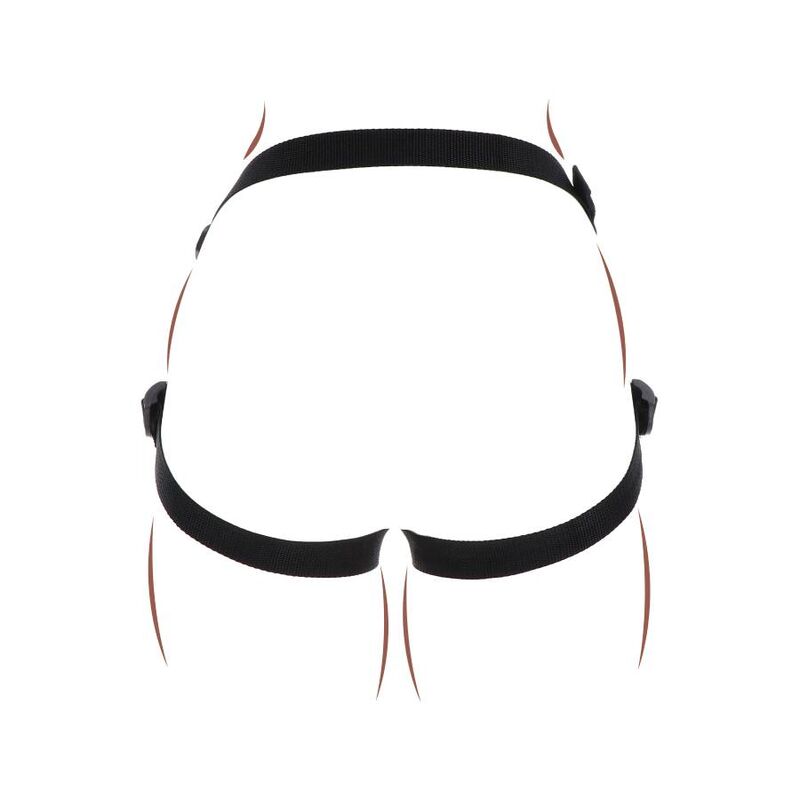 GET REAL - STRAP-ON NYTELSESSELE SVART