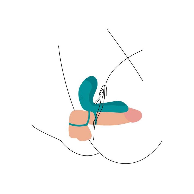 XOCOON - PARVIBRATORRING GRØNN