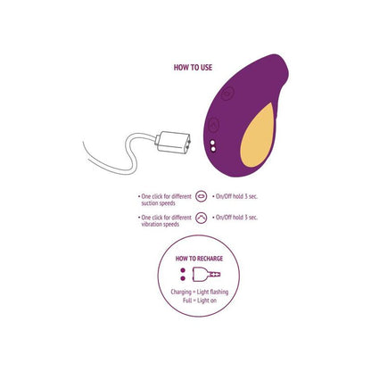 XOCOON - GUDDOMMELIG KJÆRLIGHETSSTIMULATOR LILLA