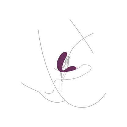 XOCOON - BOUND LOVE COUPLES VIBRATOR LILLA