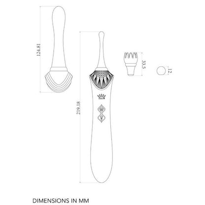 ZALO - BESS 2 KLITORAL MASSAGERE LILLA