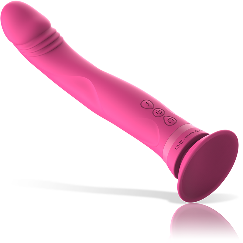INTENS - MICHELANGELO ROSA SILIKONVIBRATOR DILDO