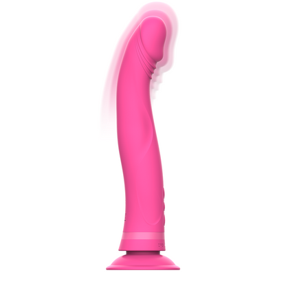INTENS - MICHELANGELO ROSA SILIKONVIBRATOR DILDO