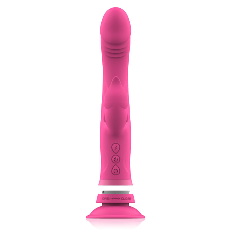 INTENS - JULIO KANINVIBRATOR ROSA SILIKON