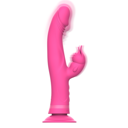 INTENS - JULIO KANINVIBRATOR ROSA SILIKON