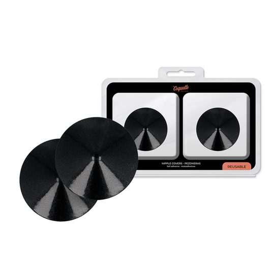 COQUETTE CHIC DESIRE - BRYSTVORTEDEKKERE SVARTE SIRKLER