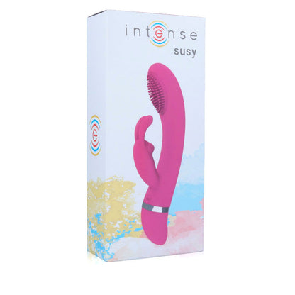INTENSE - SUSY OSCILLERENDE VIBRATOR SILIKON KANIN ROSA