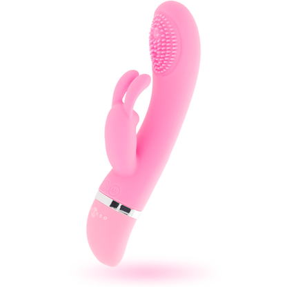 INTENSE - SUSY OSCILLERENDE VIBRATOR SILIKON KANIN ROSA