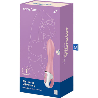 SATISFYER - LUFTPUMPEVIBRATOR 2 ROSA