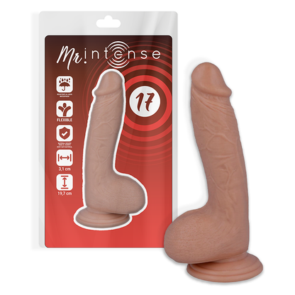 MR INTENSE - 17 REALISTISK PIKK 19,7 CM -O- 4,1 CM
