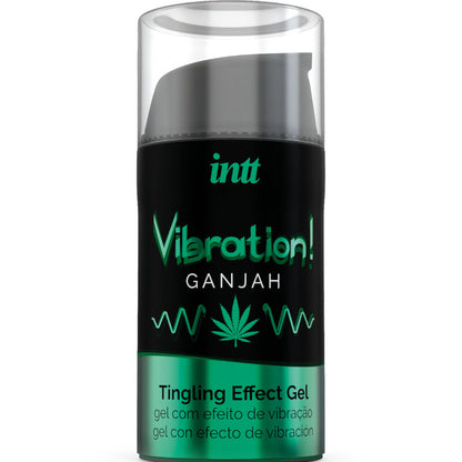 INTT - KRAFTIG INTIMT STIMULANT VÆSKE VIBRERING GEL CANNABIS 15ML