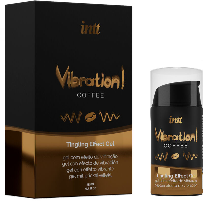 INTT - KRAFTIG INTIM STIMULANT VIBRERENDE GELKAFFE 15 ML