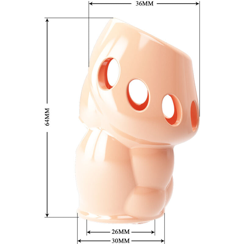 PEN KJÆRLIGHET - OSCAR NATURLIG PENIS TYKKERE