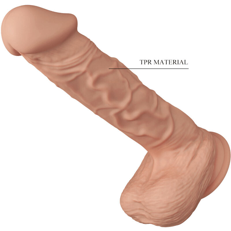 BAILE - BEAUTIFUL ENCOUNTER BERGRISI FLEKSIBEL REALISTISK DILDO 26 CM NATURLIG