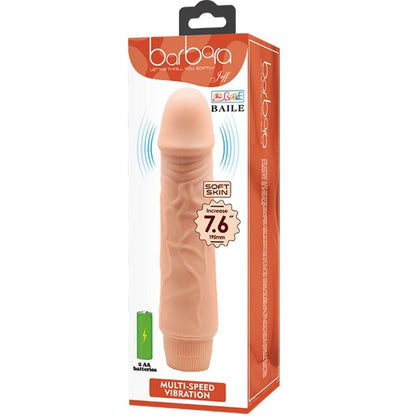 BAILE - BARBARA REALISTISK VIBRATOR 20 CM