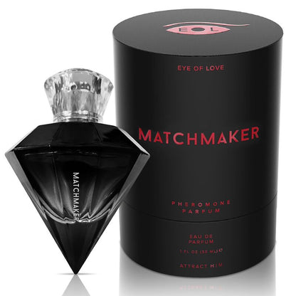 EYE OF LOVE - MATCHMAKER BLACK DIAMOND LGBTQ PARFYMEFEROMON FOR HAM 30 ML