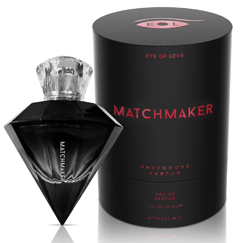 EYE OF LOVE - MATCHMAKER BLACK DIAMOND LGBTQ PARFYMEFEROMON FOR HAM 30 ML