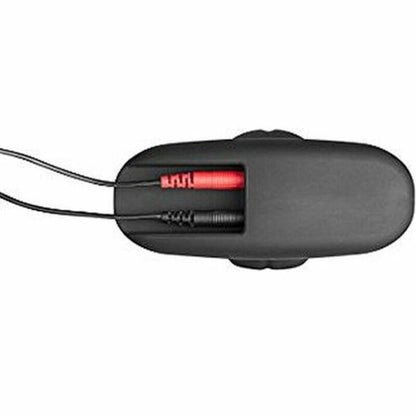 ELECTRASTIM - SILIKON SVART ROCKER BUTTPLUGG STOR