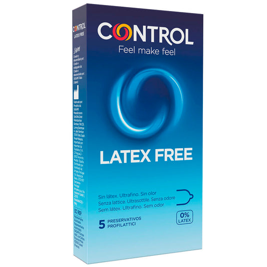 CONTROL - GRATIS SIN LATEKSKONDOMER 5 ENHETER