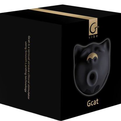 G-VIBE - GCAT MYSTIC KLITORISSUCKER SVART