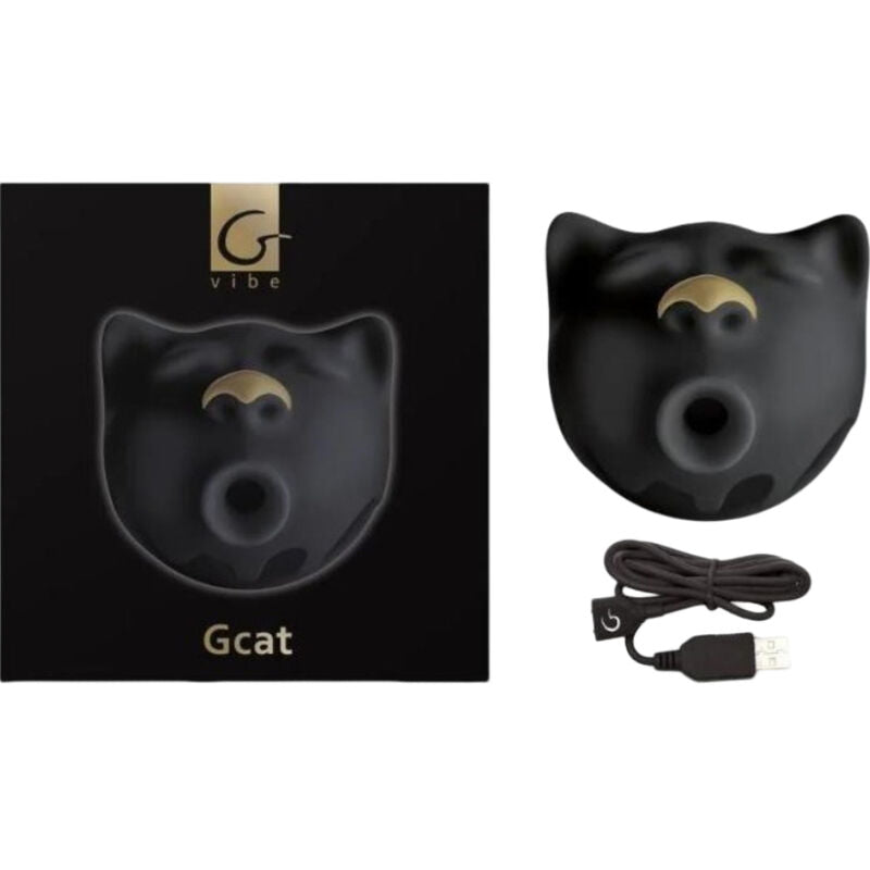 G-VIBE - GCAT MYSTIC KLITORISSUCKER SVART