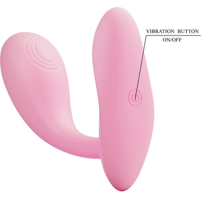 PRETTY LOVE - BAIRD G-SPOT 12 VIBRASJONER OPPLADBAR ROSA APP