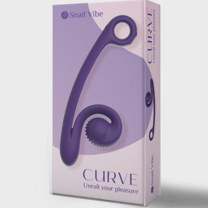 SNAIL VIBE - CURVE VIBRATOR LILLA
