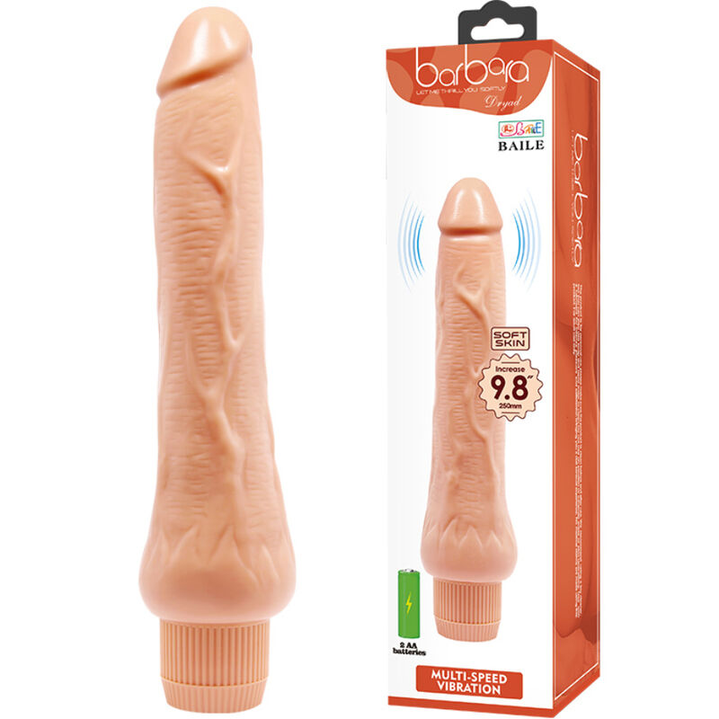 BAILE - BARBARA REALISTISK VIBRATOR 25 CM