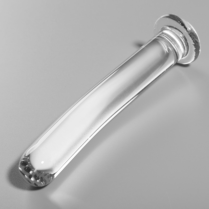 NEBULA-SERIEN FRA IBIZA - MODELL 9 DILDO BOROSILIKATGLASS KLART 15,5 CM -O- 2,5 CM